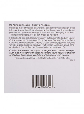 De-Aging Saltmousse 6.8ounce