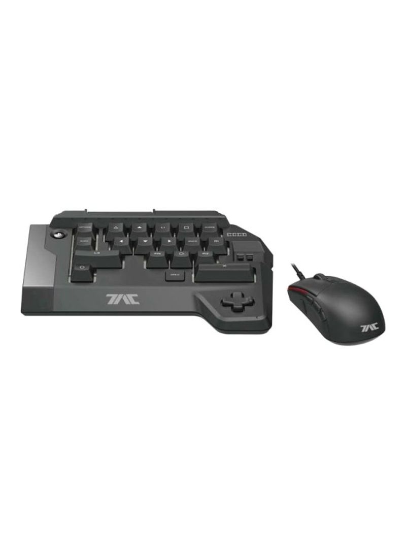 Tactical Assault Commander K2 Gaming Keyboard With Mouse Black