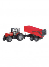 Massey Ferguson 7480 With Tipping Trailer 02045 reviews Massey Ferguson 7480 With Tipping Trailer 02045