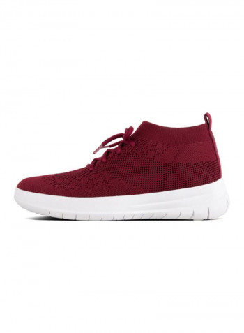 Uberknit High Top Sneakers Berry