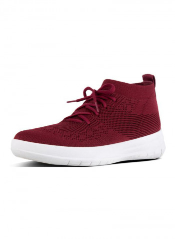 Uberknit High Top Sneakers Berry