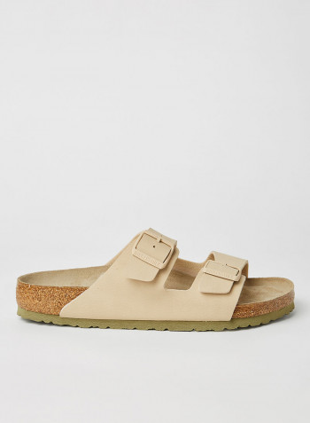 Arizona Birko-Flor Sandals Beige