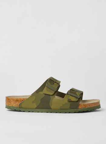 Arizona Birko-Flor Sandals Olive