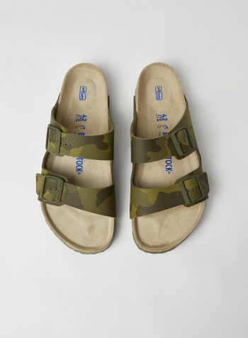 Arizona Birko-Flor Sandals Olive