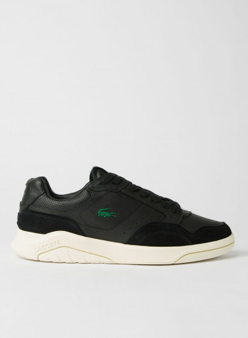 Game Advance Leather Sneakers Black/Off White