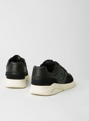 Game Advance Leather Sneakers Black/Off White