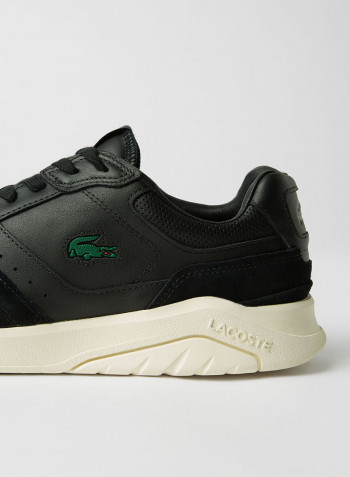 Game Advance Leather Sneakers Black/Off White