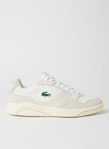 Game Advance Leather Sneakers White