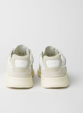 Game Advance Leather Sneakers White