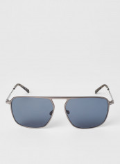 Men's Full Rimmed Navigator Sunglasses - Lens Size: 58 mm