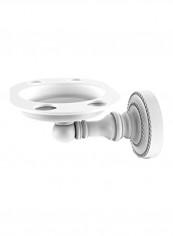Dottingham Collection Tumbler And Toothbrush Holder White 4.5x3.5x2.7inch