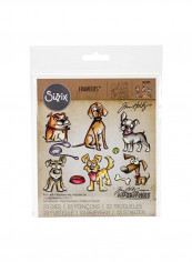 23-Piece Crazy Dogs Framelits Die Set Brown/White reviews 23-Piece Crazy Dogs Framelits Die Set Brown/White