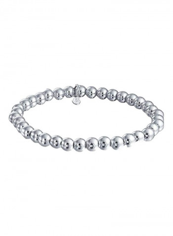 925 Sterling Silver Beaded Bracelet