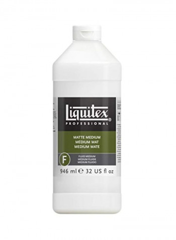 Matte Medium Fluid White