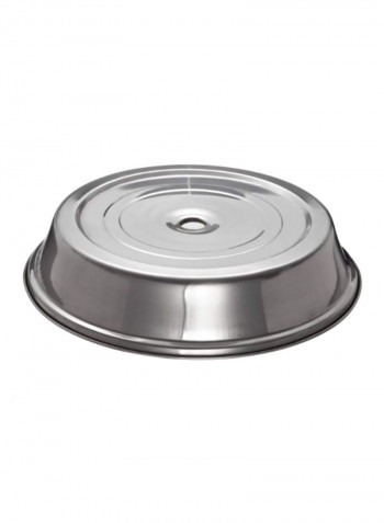 Plate Cover Lid Silver 10.5inch