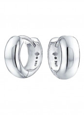 925 Sterling Silver Huggie Hoop Earrings