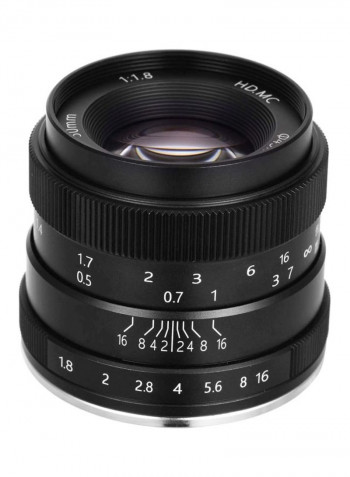 50mm F1.8 Digital Camera Lens For Sony Black