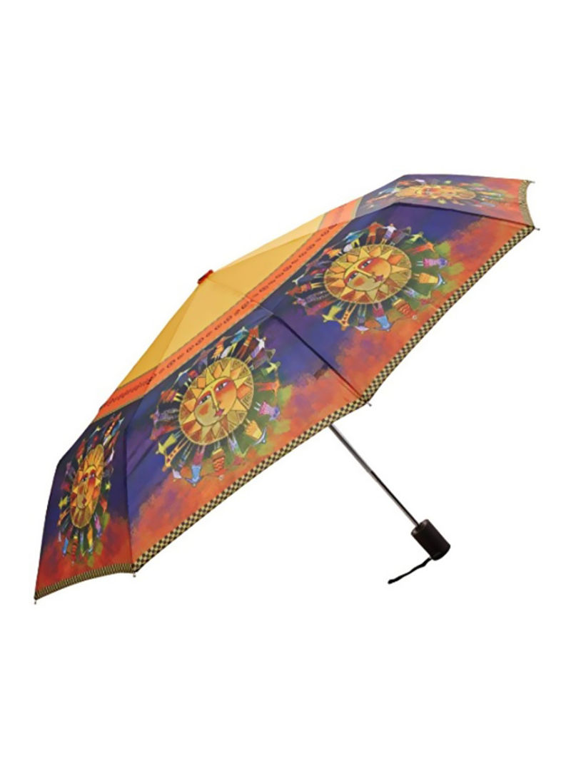 Auto Open/Close Umbrella - Harmony Under The Sun Yellow/Blue/Green