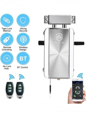 Intelligent Door Lock Kit Silver