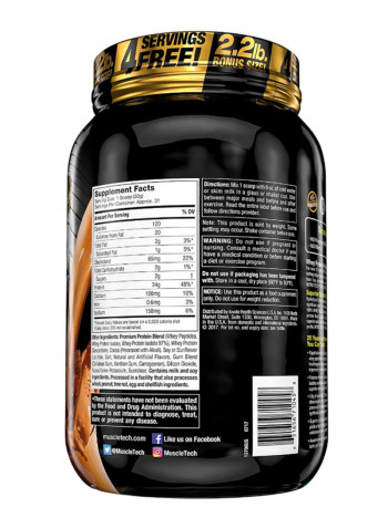 Nitro Tech Whey Gold Protein - Double Rich Chocolate - 1.02 Kg