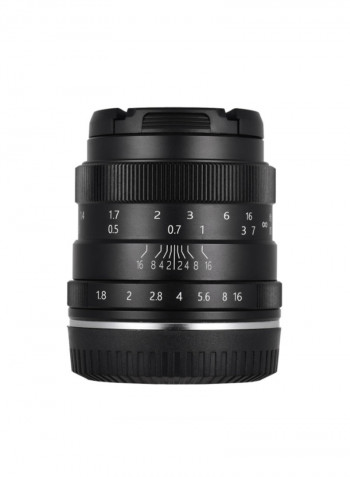 50mm F1.8 Digital Camera Lens For Fujifilm Black