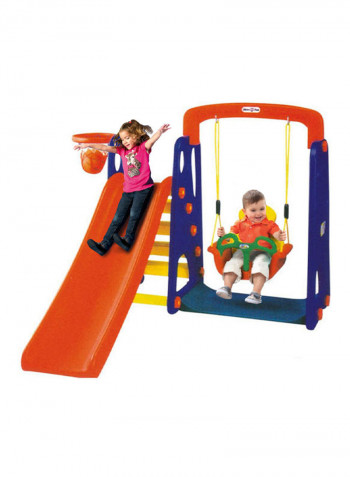 Slide And Swing Net 170x1373x138centimeter