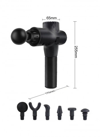 Mini Muscle Fascia Massager Black
