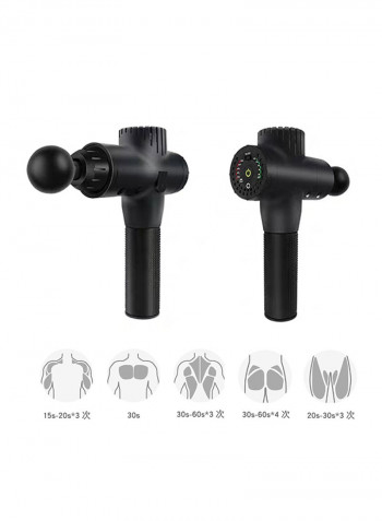 Mini Muscle Fascia Massager Black