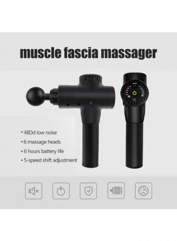 Mini Muscle Fascia Massager Black