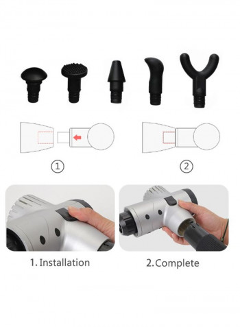 Mini Muscle Fascia Massager Black