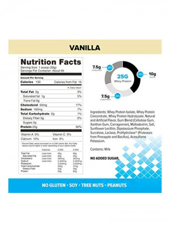 Whey Protein Powder - Vanilla