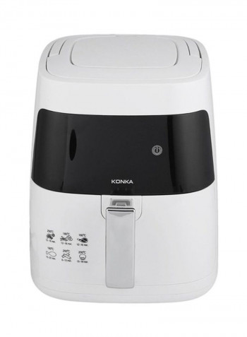 Portable Cooking Air Fryer Machine White 2.5L