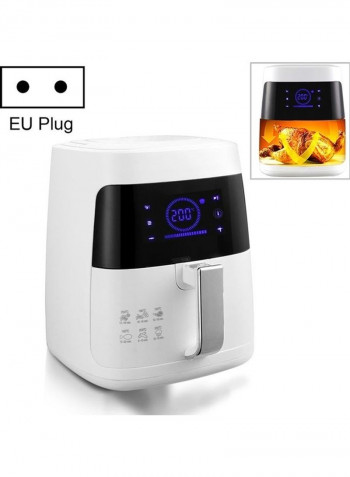 Portable Cooking Air Fryer Machine White 2.5L