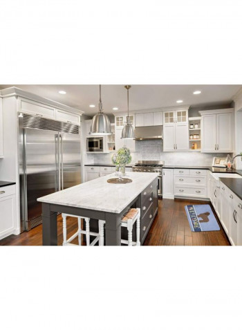 Bergamasco Shepherd Welcome Kitchen Mat Multicolour 24 x 24inch