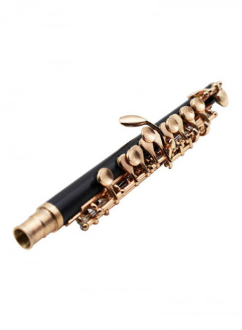 Silver Plated Piccolo Flute With Accessories