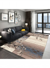 Printed Floor Rug Multicolour 140x200cm