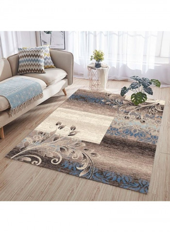 Printed Floor Rug Multicolour 140x200cm