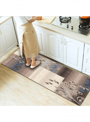 Printed Floor Rug Multicolour 140x200cm