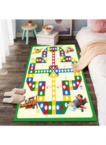 Board Game Pattern Floor Rug Multicolour 140x200cm