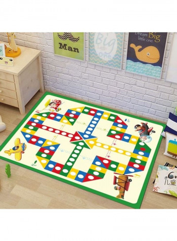 Board Game Pattern Floor Rug Multicolour 140x200cm