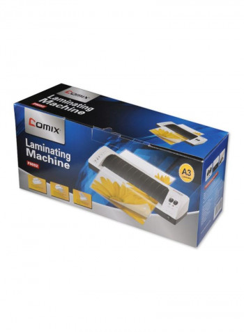 4-Roller Laminating Machine White/Black