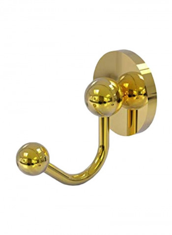 Prestige Skyline Collection Robe Hook Polished Brass 2x2.8x2inch