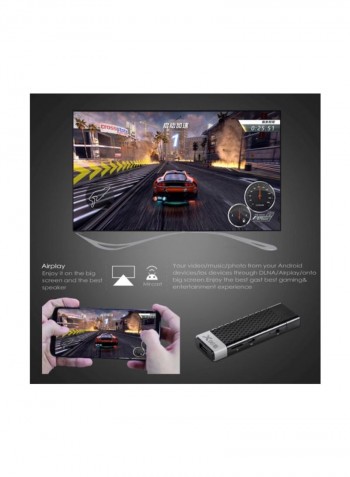 X96S Smart Android TV Set Top Box STB1002 Black/Silver