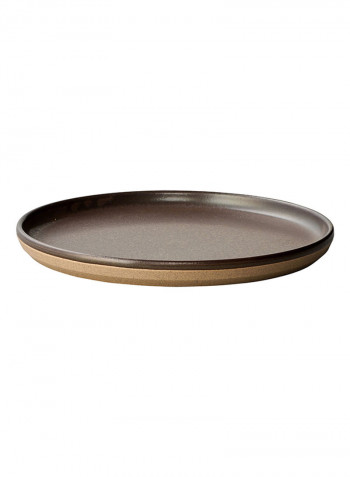 3-Piece Plate Set 200mm Brown