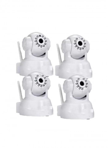4-Piece Wireless Security IP Camera