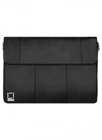 Lencca Crossbody Messenger Bag Black