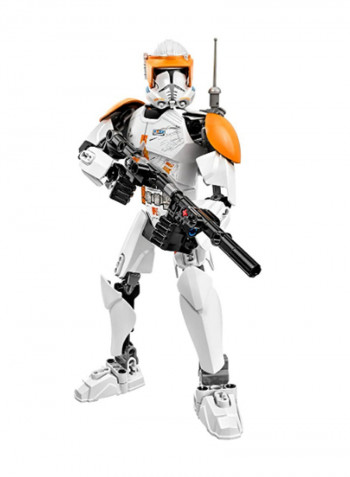 82-Piece Star Wars Clone Commander Cody Building Set 75108 9inch