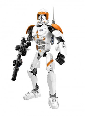 82-Piece Star Wars Clone Commander Cody Building Set 75108 9inch