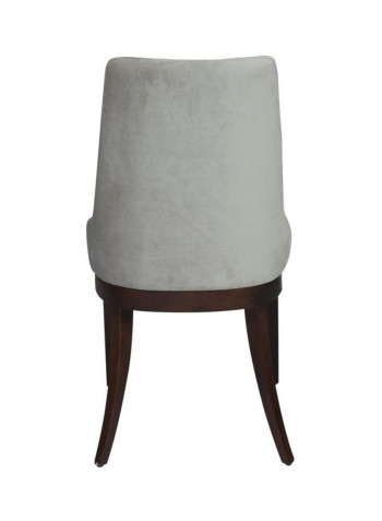 Manley Dining Chair Grey/Brown 50x98x60centimeter