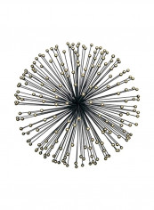 Spike Wall Pod Decor Silver 6.25x3.25inch reviews Spike Wall Pod Decor Silver 6.25x3.25inch